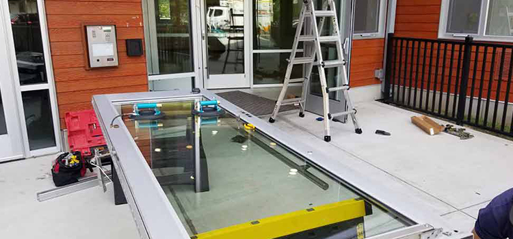 storefront door glass replacement Westchase